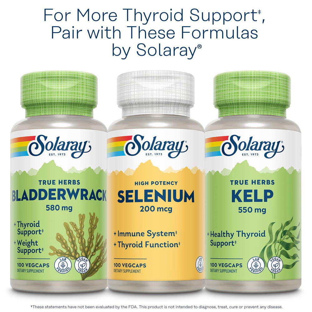 GMP-certified Solaray lab-tested supplement