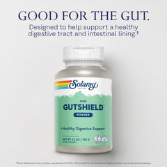 Scoop with SOLARAY Gutshield Powder displaying texture