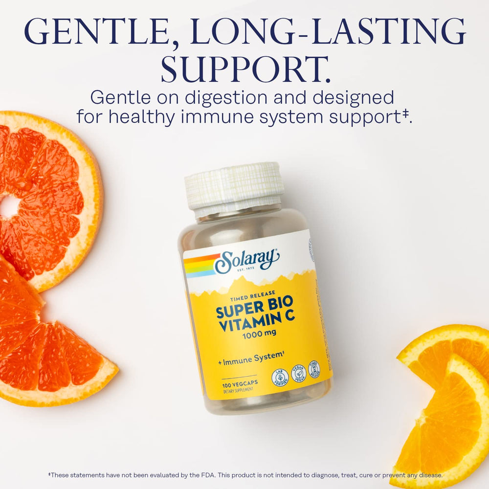 Immunity support SOLARAY vitamin C formula
