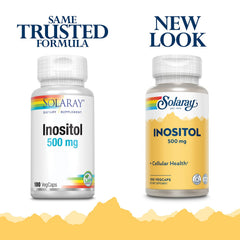 Close-up of Inositol 500 mg VegCaps