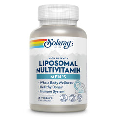 SOLARAY Liposomal Multivitamin for Men bottle with 60 VegCaps