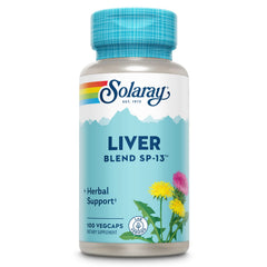 SOLARAY Liver Blend SP-13 bottle and label