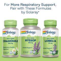 SOLARAY Mullein Leaf product details and features
