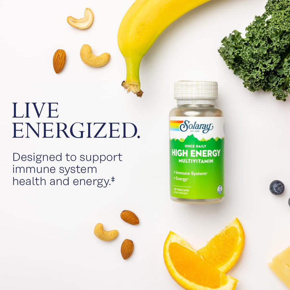Close-up of multivitamin ingredients graphic