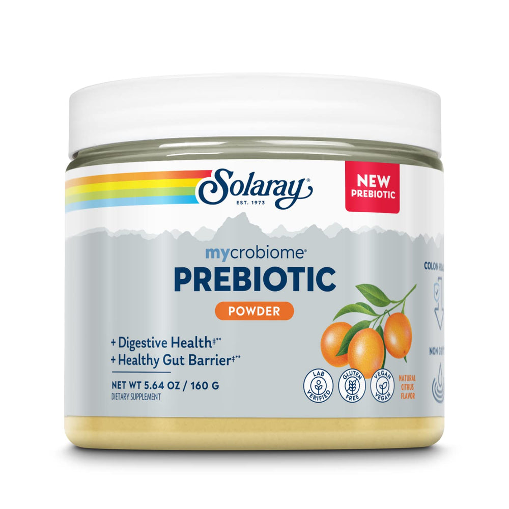 SOLARAY Mycrobiome Prebiotic Powder package front