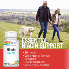 Niacin supplement facts panel