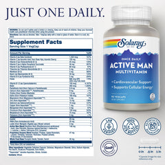 Close-up of Active Man Multivitamin VegCaps