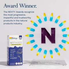 Product label displaying vegan, gluten-free and soy-free claims