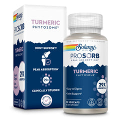 SOLARAY ProSorb Turmeric 500 mg bottle on display