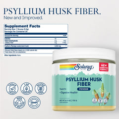 Ingredient list for SOLARAY Psyllium Husk Powder