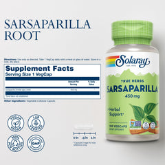 Close-up of whole sarsaparilla root
