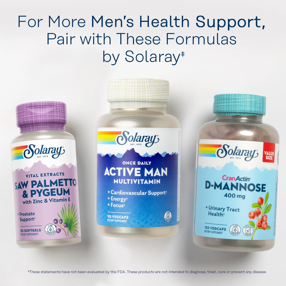 SOLARAY Saw Palmetto & Pygeum 30-serving pack