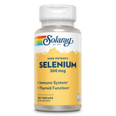 Solaray Selenium 200 mcg per VegCap bottle