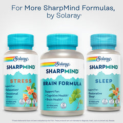 GMP-certified Solaray lab in Utah for SharpMind testing
