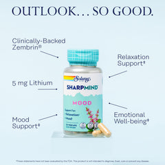 Fermented organic Reishi mushroom ingredient in SharpMind Mood Support