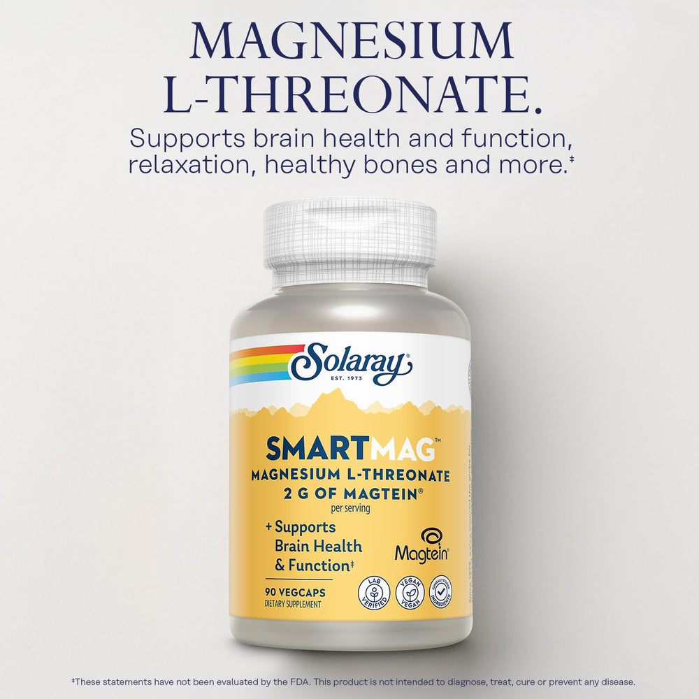 Ingredient label showing Magtein 2000 mg per serving