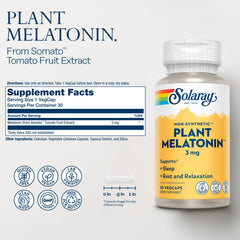 Somato tomato-derived melatonin ingredient close-up