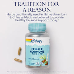 Herbal ingredients including Black Cohosh and Dong Quai used in SOLARAY SP-7C