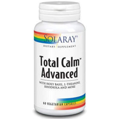 SOLARAY Total Calm Advanced bottle with label