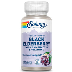 SOLARAY Triple Strength Sambuactin 1200 mg Tablets bottle front view