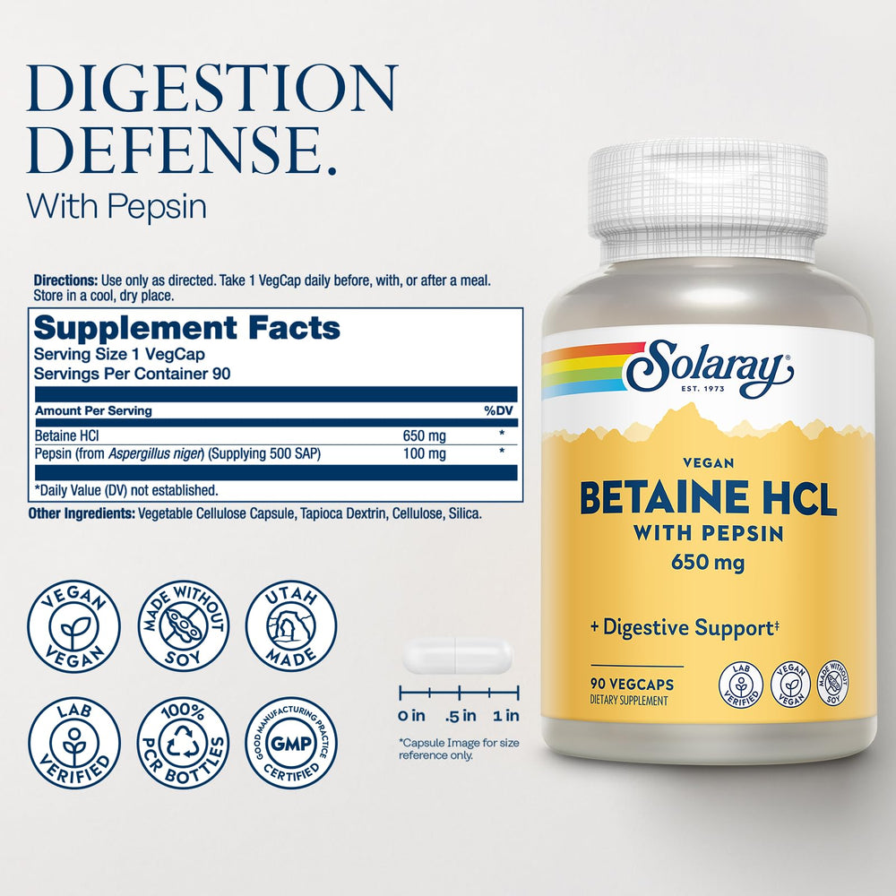 Vegan pepsin enzyme illustration