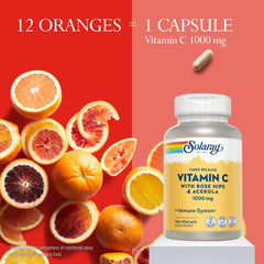 Vegan Vitamin C VegCaps in bottle