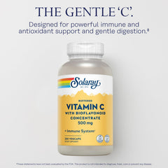 Close-up of SOLARAY Vitamin C capsules