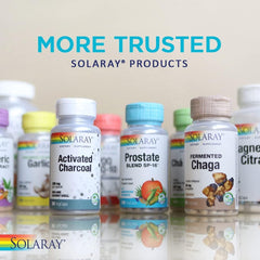 Product shot of SOLARAY Vitamin E packaging and cap
