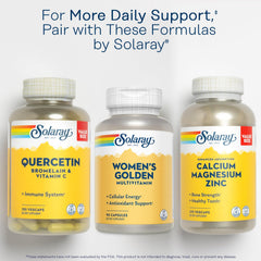 Lifestyle image with vitamins and healthy foods beside the bottle
