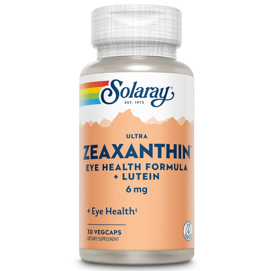 SOLARAY Zeaxanthin 6 mg bottle front
