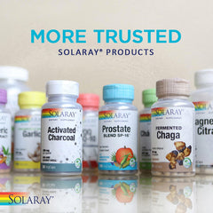 60-count Solaray Zinc Citrate bottle on display