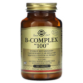 Solgar B-Complex 100 bottle with label