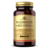 Solgar B-Complex with Vitamin C Stress Formula bottle front view