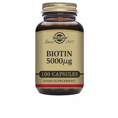 Two-pack Solgar Biotin 5000 mcg