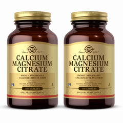 Solgar Calcium Magnesium Citrate bottle with packaging