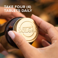 Solgar Chelated Magnesium 250 Tablets bottle back label