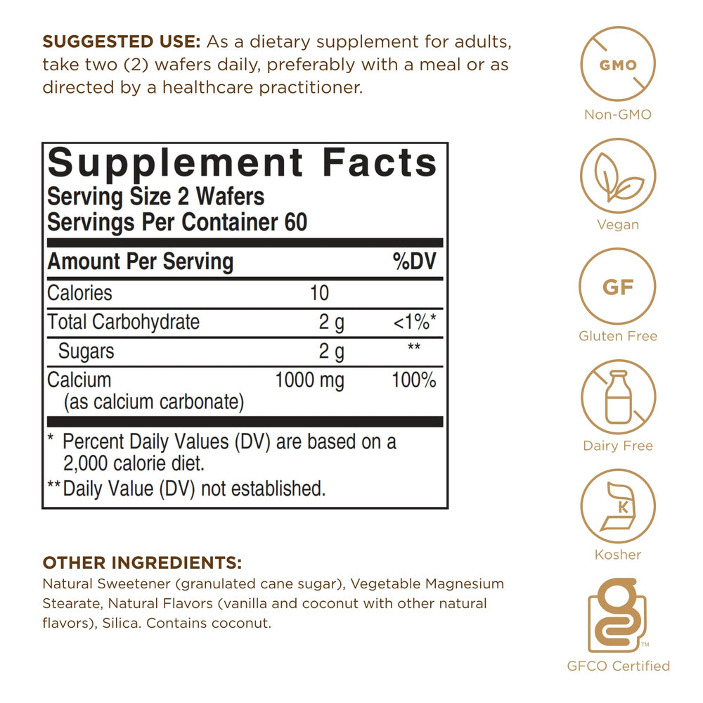 Back view showing supplement facts and ingredients