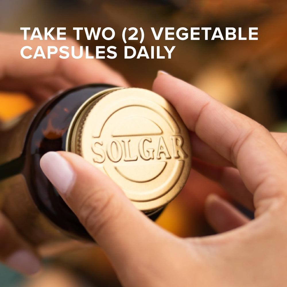 Yeast-free Selenium symbol with Solgar branding