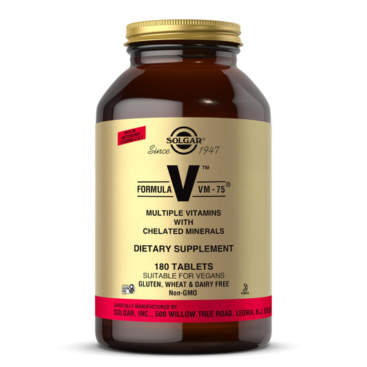 Solgar Formula VM-75 bottle front view