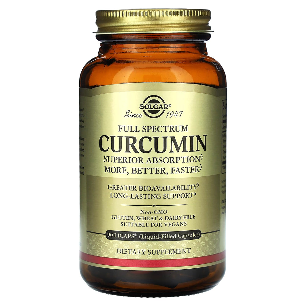 Solgar curcumin for immune system health