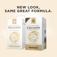 Front view of Solgar Full Spectrum Curcumin LiCaps bottle lid