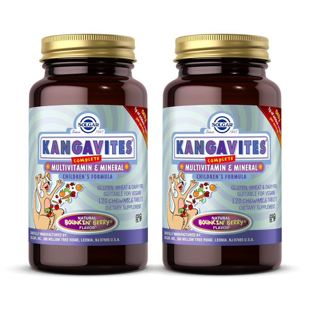 Solgar Kangavites Bouncin’ Berry bottle front view