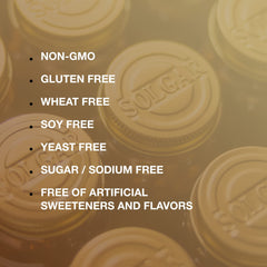 Product notes: vegan, kosher, gluten-free, non-GMO