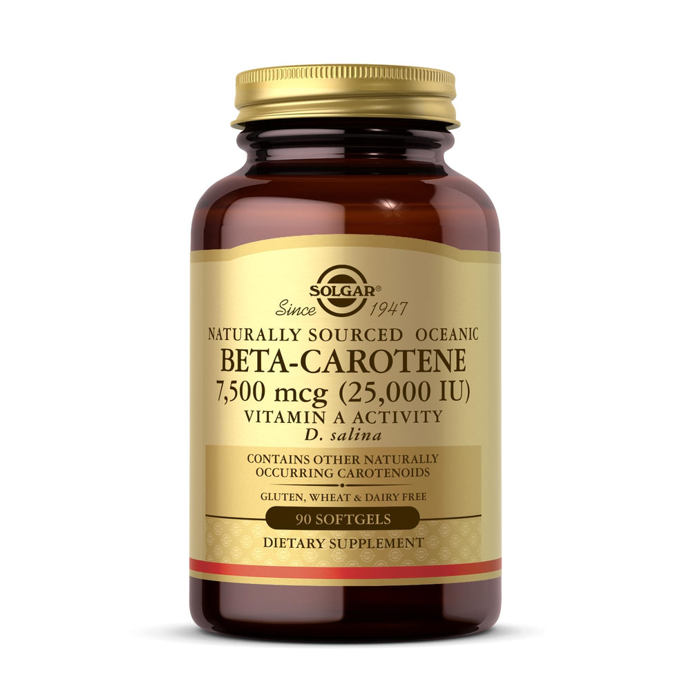 Solgar Oceanic Beta-Carotene 25,000 IU bottle
