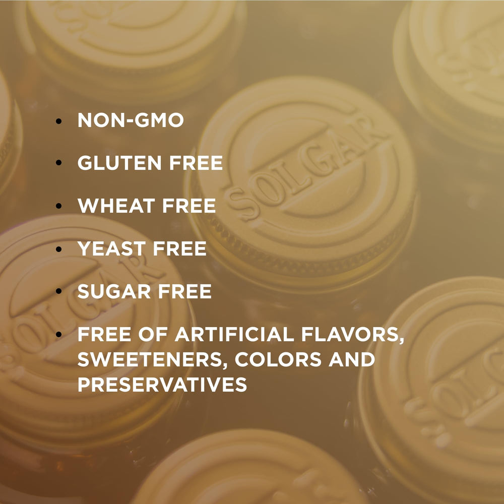 Solgar quality: small-batch production and long-standing heritage