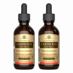 Solgar Sublingual B-12 with B-Complex bottle front