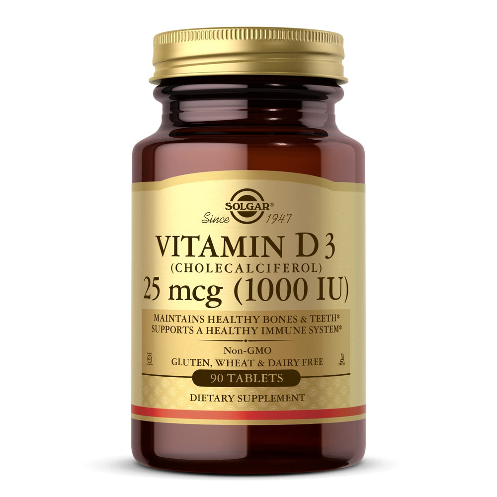 Solgar Vitamin D3 bottle front view