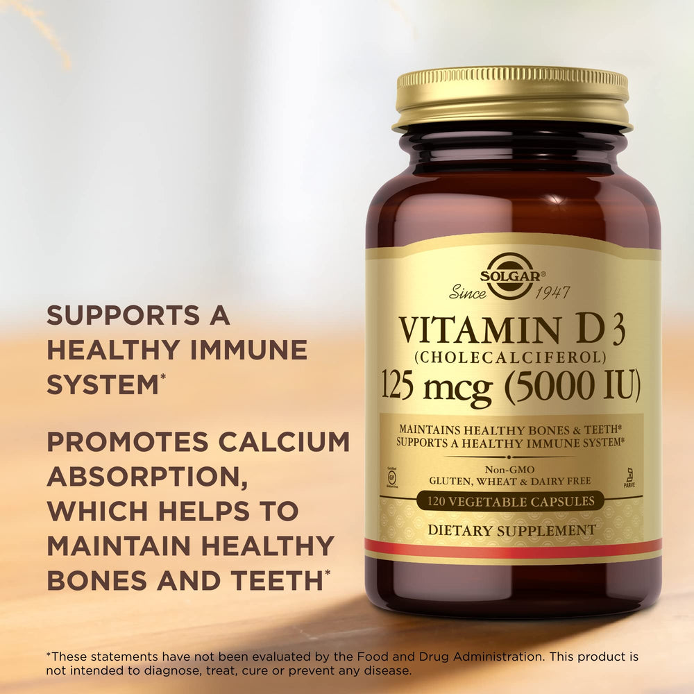 Graphic showing bones and immune support from Vitamin D3