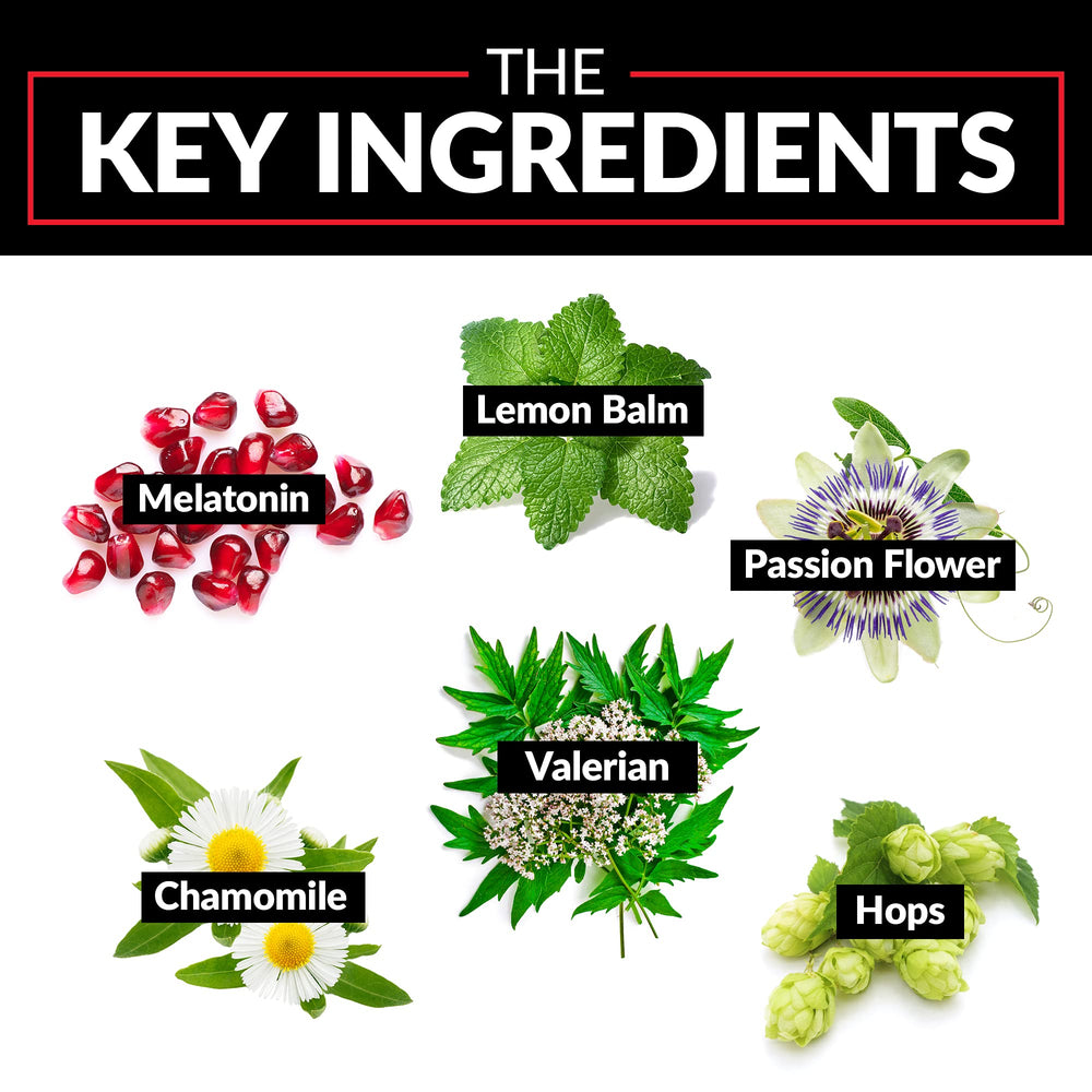 Lemon balm extract ingredient for Somnapure