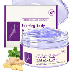 Soothing Body Massage Gel bottle with 3.53oz size